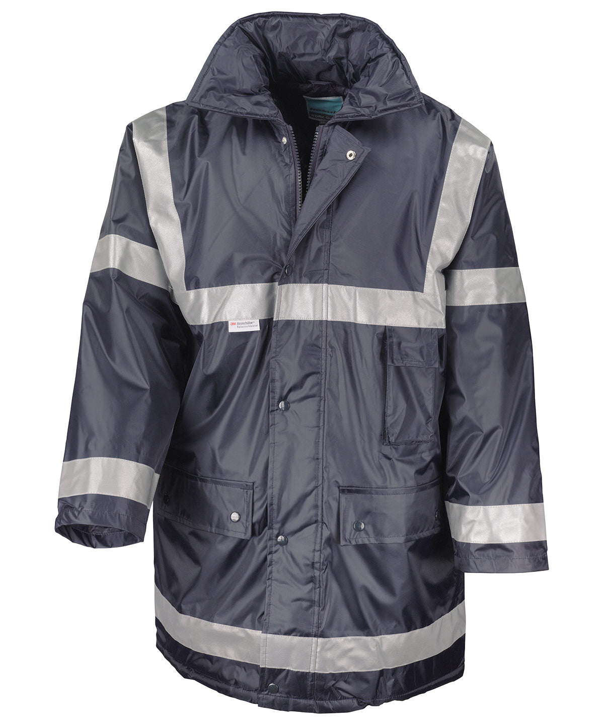 Heavy Duty HiViz Management Coat for Male Safetywear