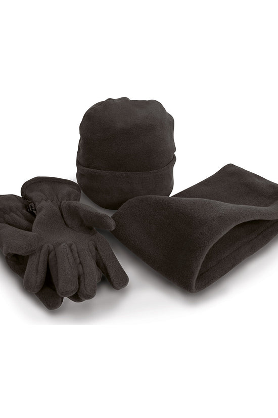 Classic 3Piece Fleece Winter Accessory Set Result Polartherm