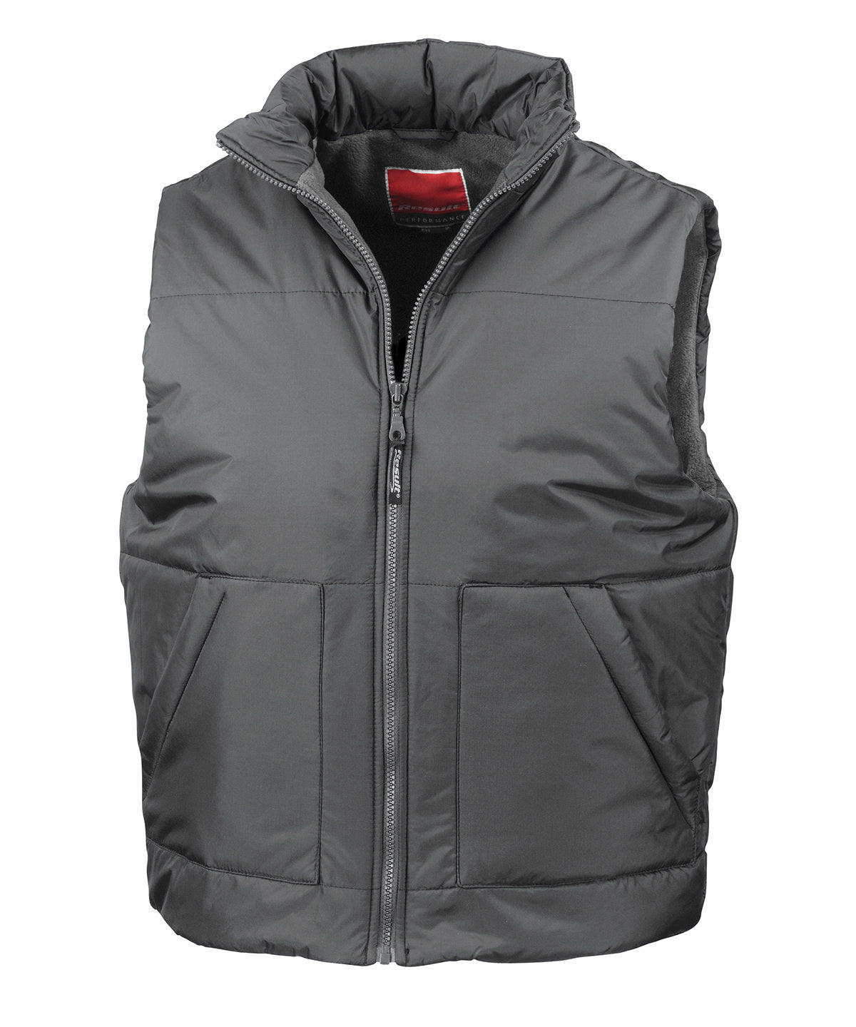 Mens Fleecelined Bodywarmer with Deep Armholes