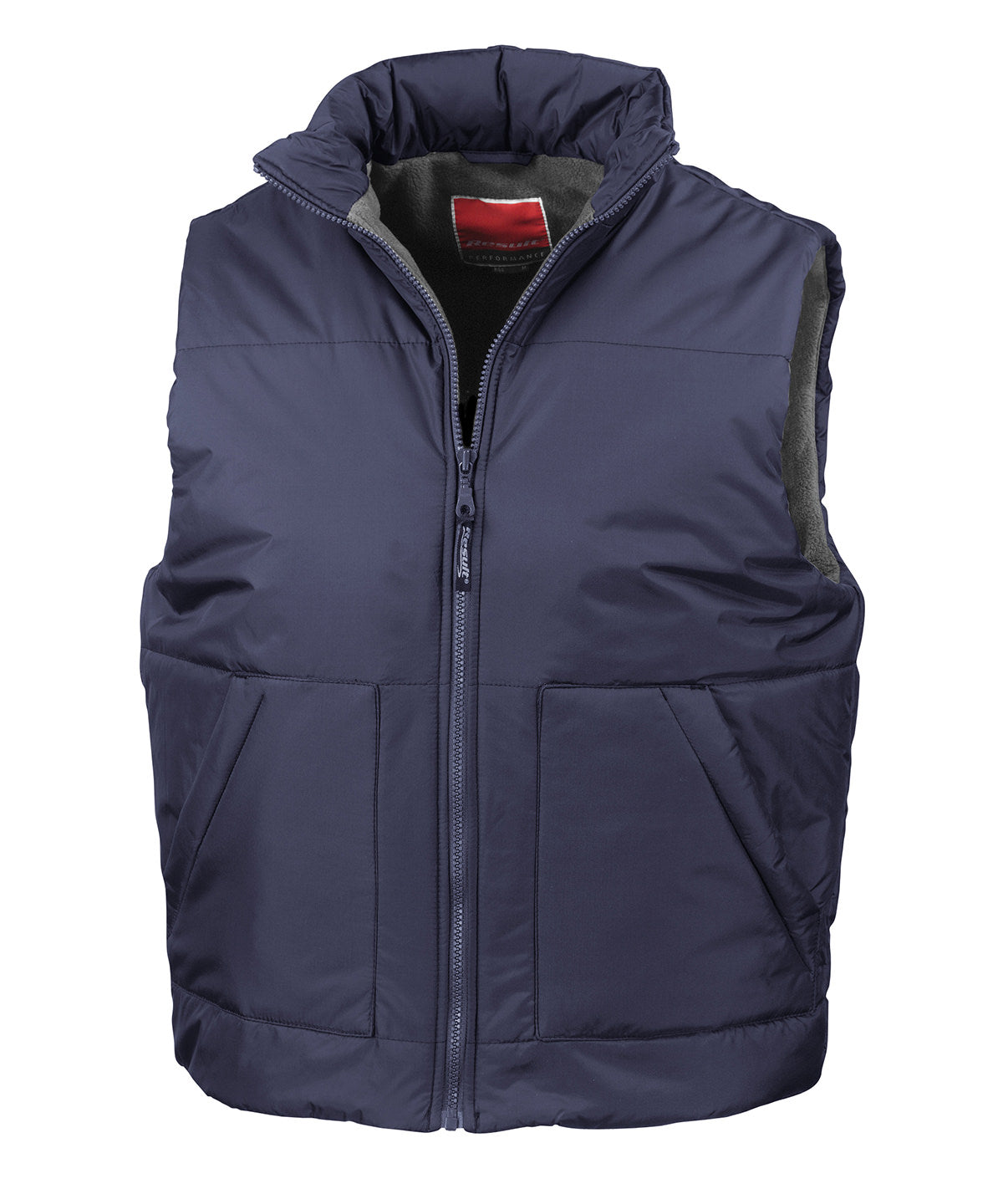 Mens Fleecelined Bodywarmer with Deep Armholes