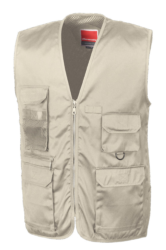 Adventure Safari Waistcoat with 11 Pockets Male Adult Jackets