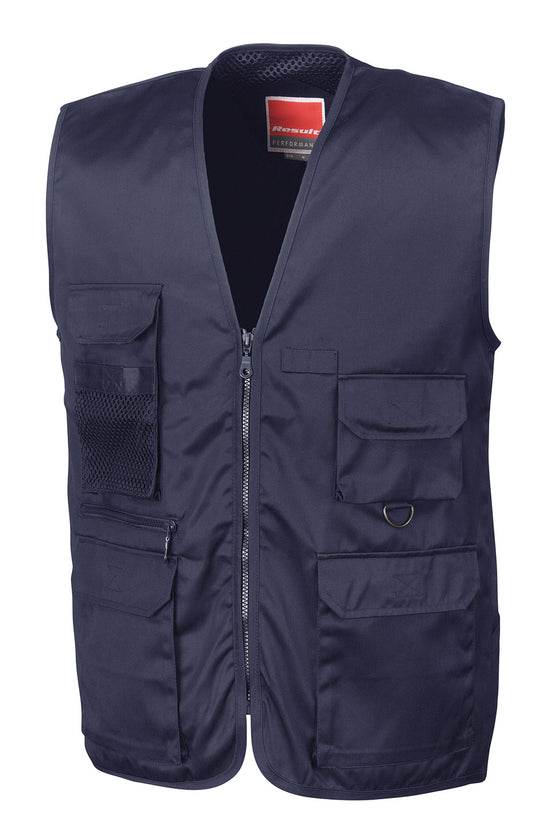 Adventure Safari Waistcoat with 11 Pockets Male Adult Jackets