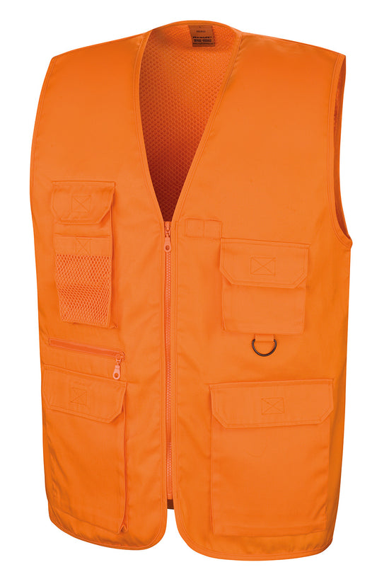 Adventure Safari Waistcoat with 11 Pockets Male Adult Jackets
