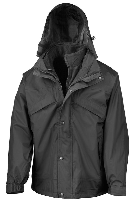 3in1 Zip and Clip Jacket for Men Plus Sizes
