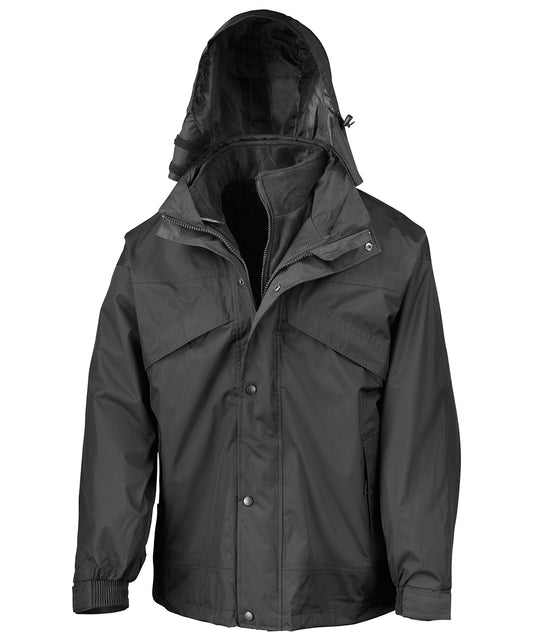 3in1 Zip and Clip Jacket for Men Plus Sizes