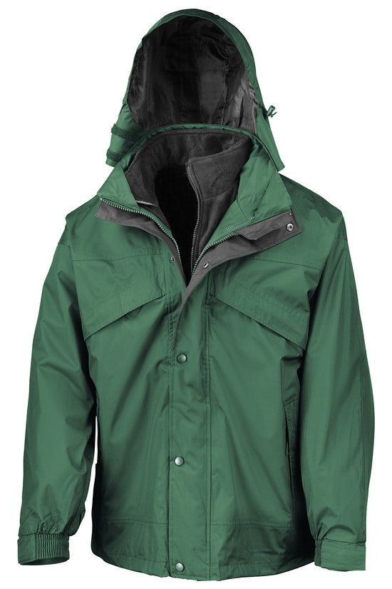 3in1 Zip and Clip Jacket for Men Plus Sizes