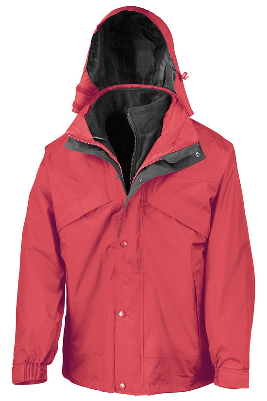3in1 Zip and Clip Jacket for Men Plus Sizes