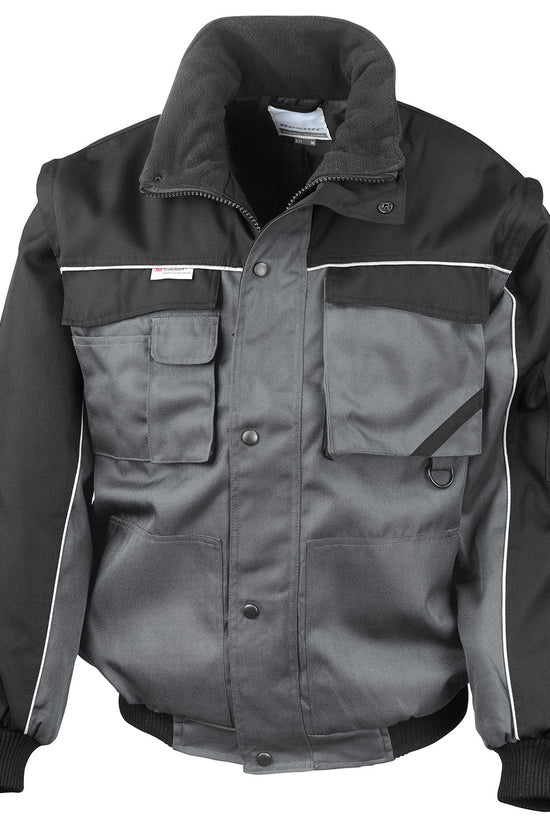 Heavy Duty Pilot Jacket with Zipout Sleeves