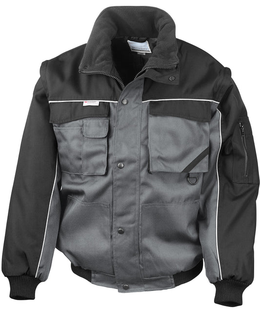Heavy Duty Pilot Jacket with Zipout Sleeves