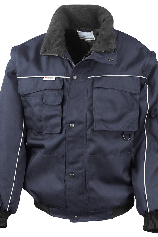 Heavy Duty Pilot Jacket with Zipout Sleeves