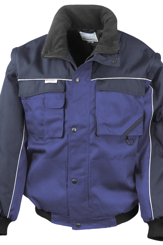 Heavy Duty Pilot Jacket with Zipout Sleeves