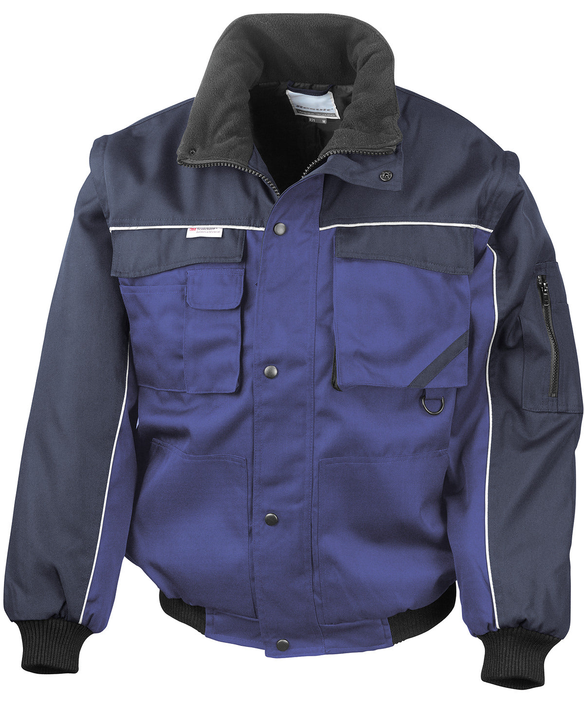 Heavy Duty Pilot Jacket with Zipout Sleeves