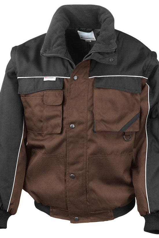 Heavy Duty Pilot Jacket with Zipout Sleeves