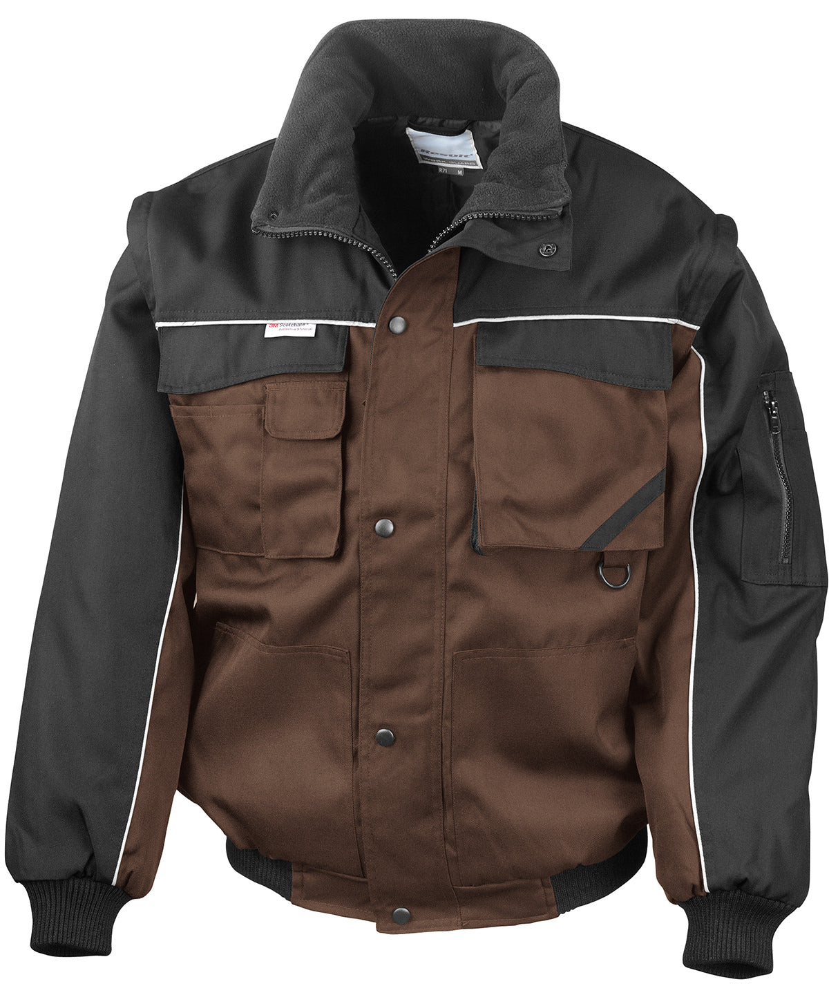 Heavy Duty Pilot Jacket with Zipout Sleeves