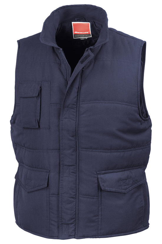 Luxurious Insulated Bodywarmer for Men Plus Sizes