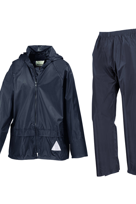 Junior Waterproof Jacket and Trouser Set for Unisex Kids