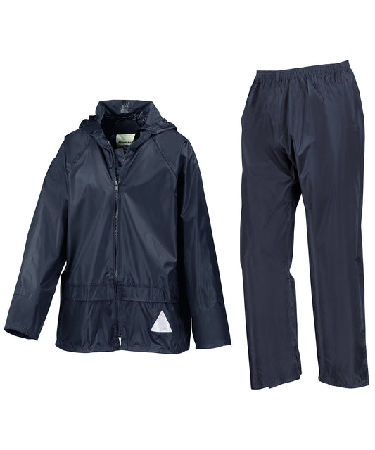 Junior Waterproof Jacket and Trouser Set for Unisex Kids