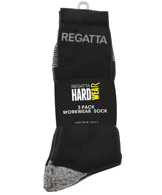 Regatta Professional 3Pack Work Socks for Ultimate Comfort