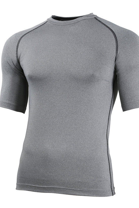 Mens Short Sleeve Baselayer for Sports Leisure