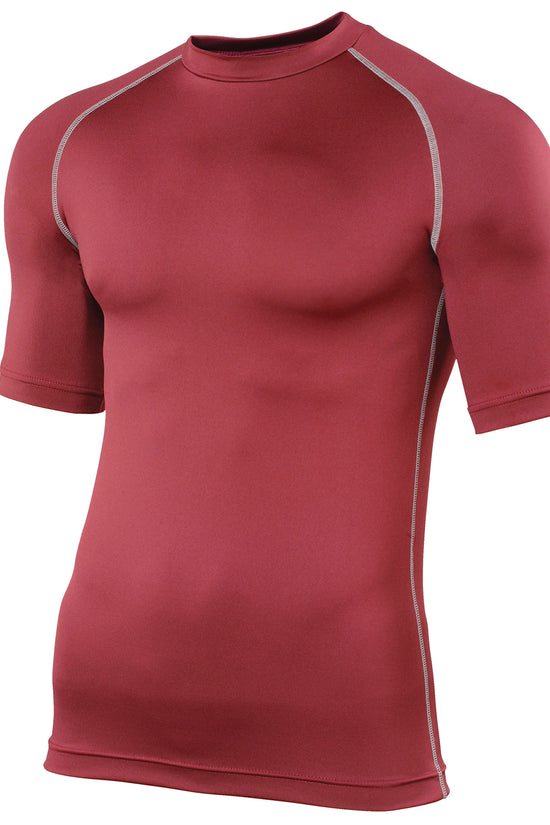 Mens Short Sleeve Baselayer for Sports Leisure