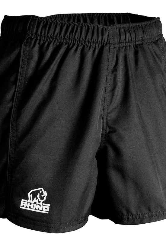 Rhino Auckland Mens Rugby Shorts Elastic Waistband Lycra Inserts