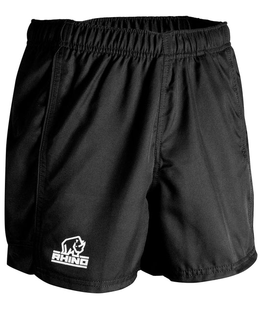 Rhino Auckland Mens Rugby Shorts Elastic Waistband Lycra Inserts