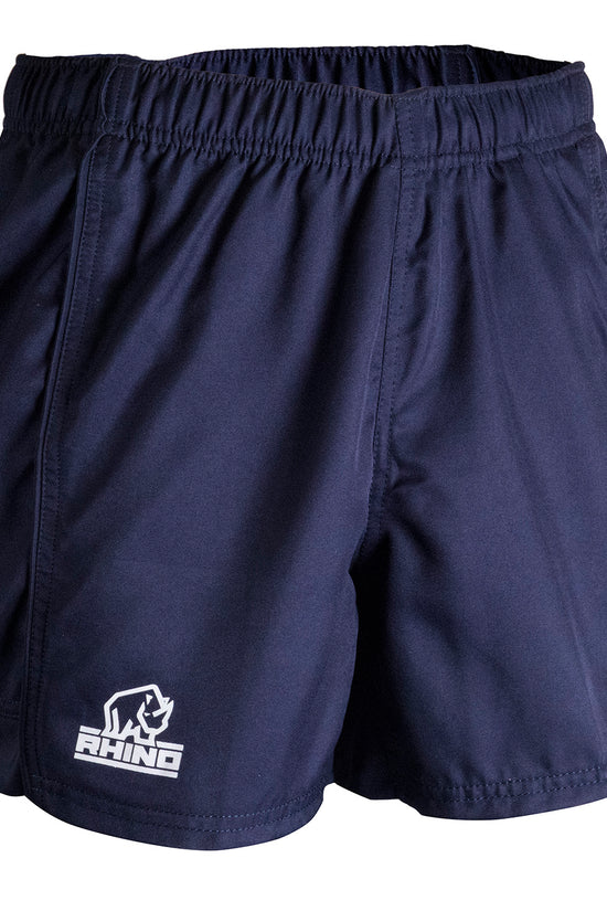 Rhino Auckland Mens Rugby Shorts Elastic Waistband Lycra Inserts