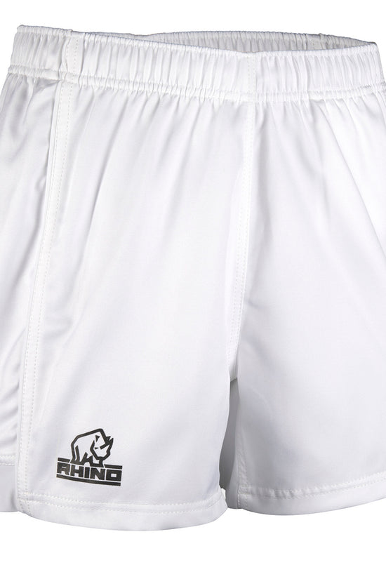 Rhino Auckland Mens Rugby Shorts Elastic Waistband Lycra Inserts
