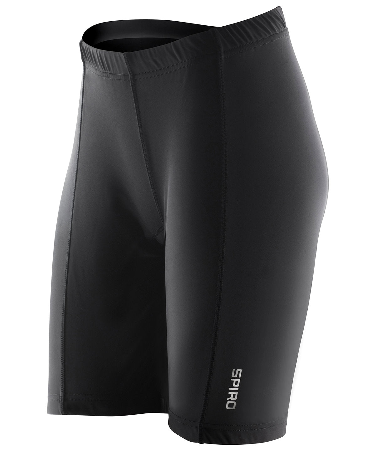 Ultimate Comfort and Performance Black Womens Padded Bikewear Shorts