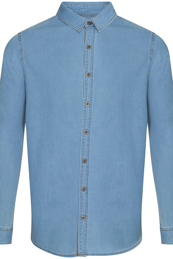 AWDis So Denim Jack Denim Shirt Classic Fit Modern Design