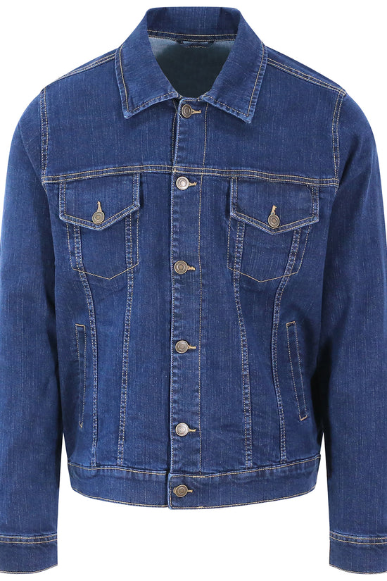 AWDis So Denim Noah Stretch Denim Jacket Mens Fashion Fit