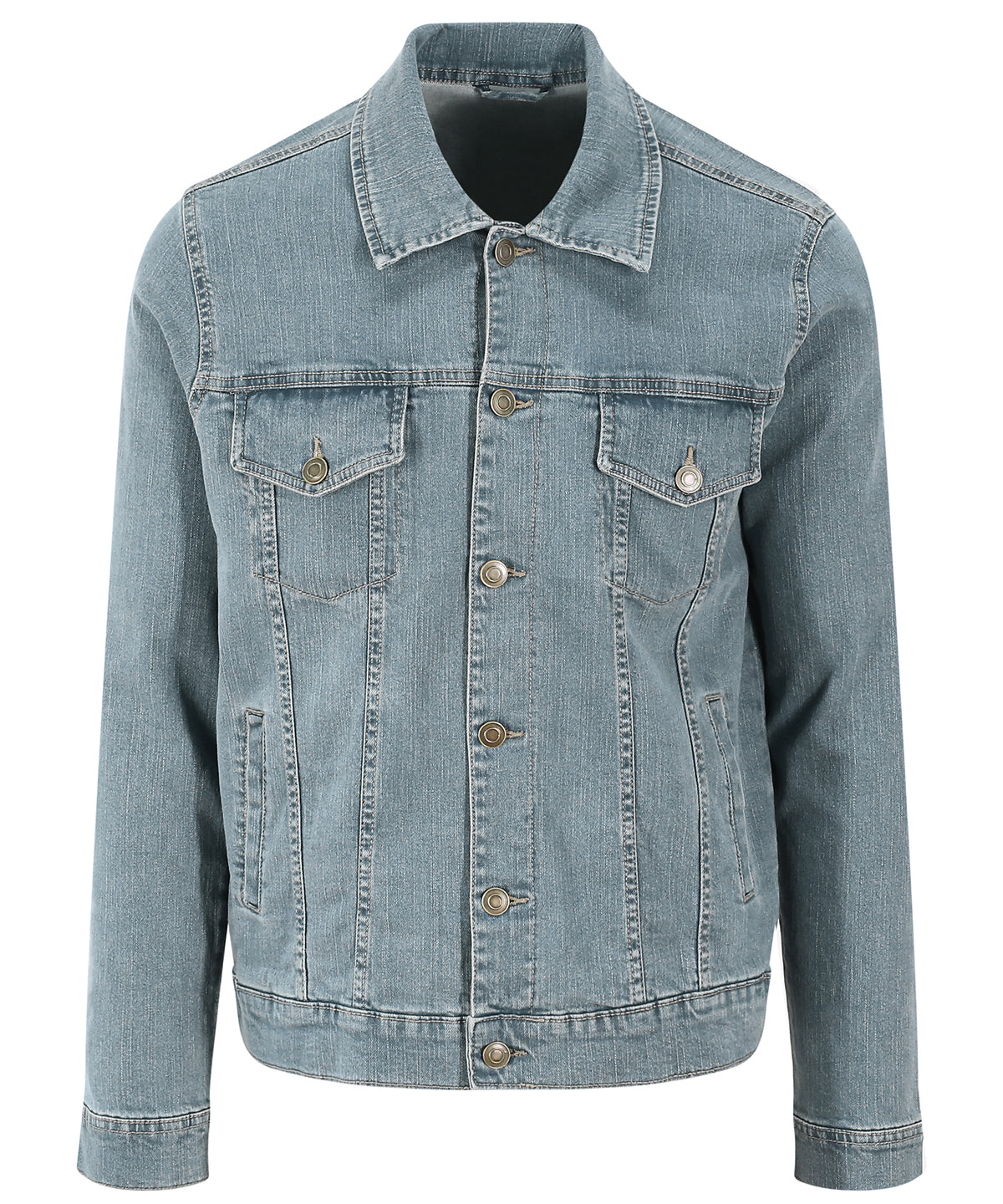 AWDis So Denim Noah Stretch Denim Jacket Mens Fashion Fit