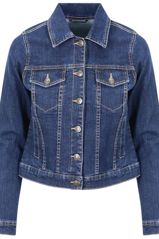 AWDis So Denim Womens Olivia Cropped Denim Jacket