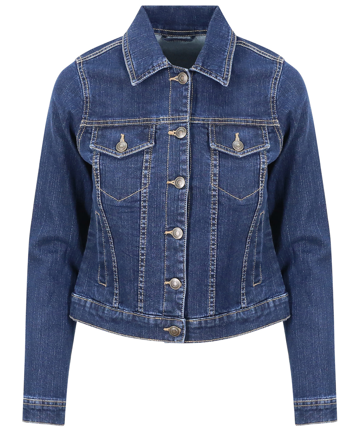AWDis So Denim Womens Olivia Cropped Denim Jacket