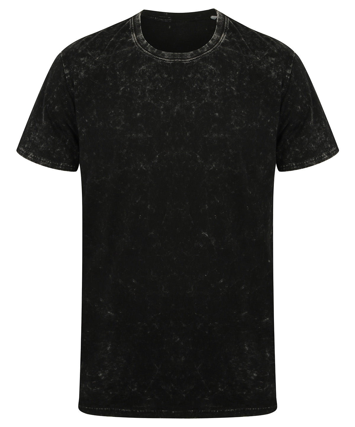 Vintage Washed Black Band TShirt Unisex Distressed Tee