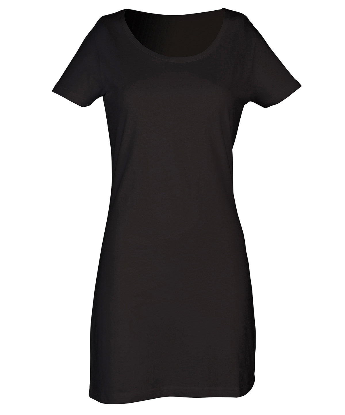 Versatile Black TShirt Dress Stylish and Comfortable