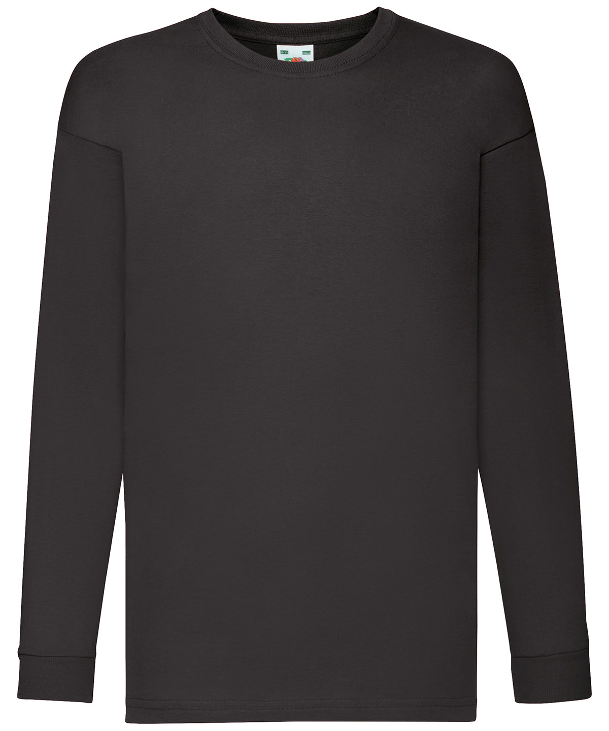 Kids Valueweight Long Sleeve TShirts Unisex Junior Tees