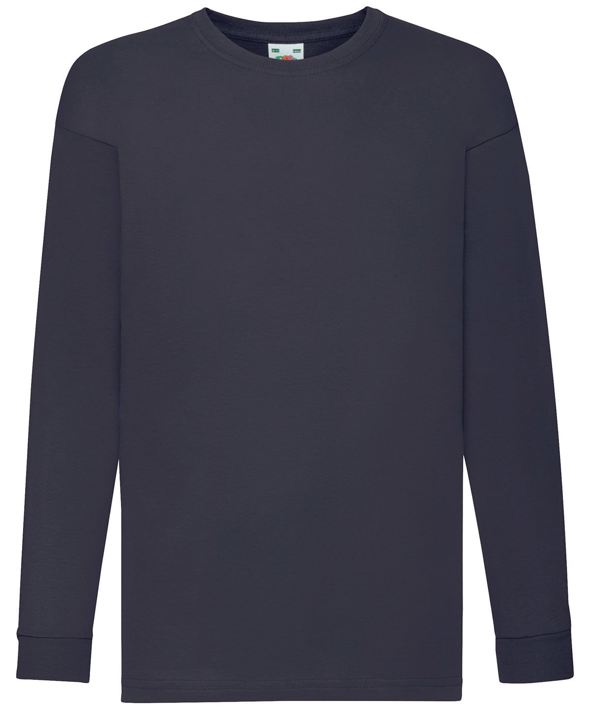 Kids Valueweight Long Sleeve TShirts Unisex Junior Tees