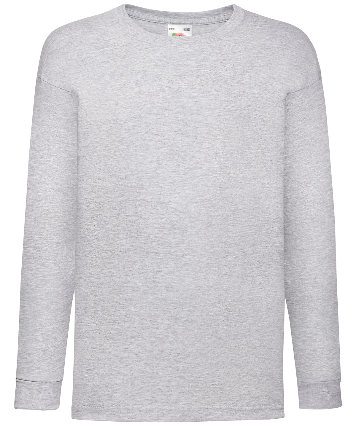 Kids Valueweight Long Sleeve TShirts Unisex Junior Tees