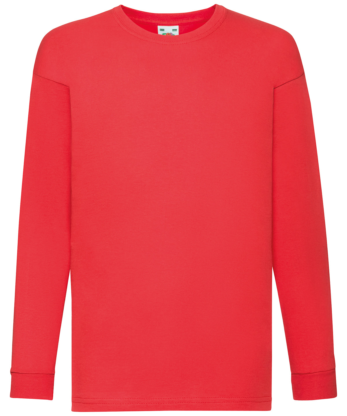 Kids Valueweight Long Sleeve TShirts Unisex Junior Tees