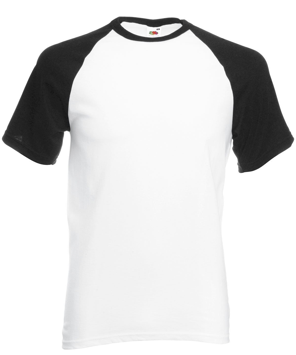Fruit of the Loom Baseball TShirt with Contrast Sleeves