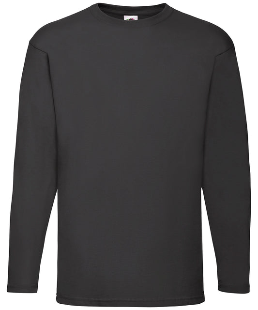 Fruit of the Loom Valueweight Long Sleeve TShirts for Men