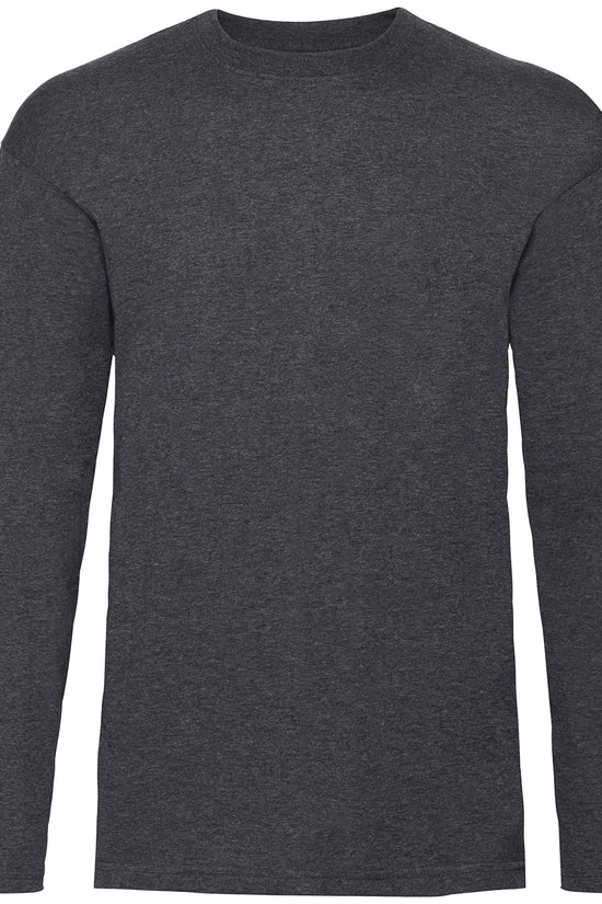 Fruit of the Loom Valueweight Long Sleeve TShirts for Men