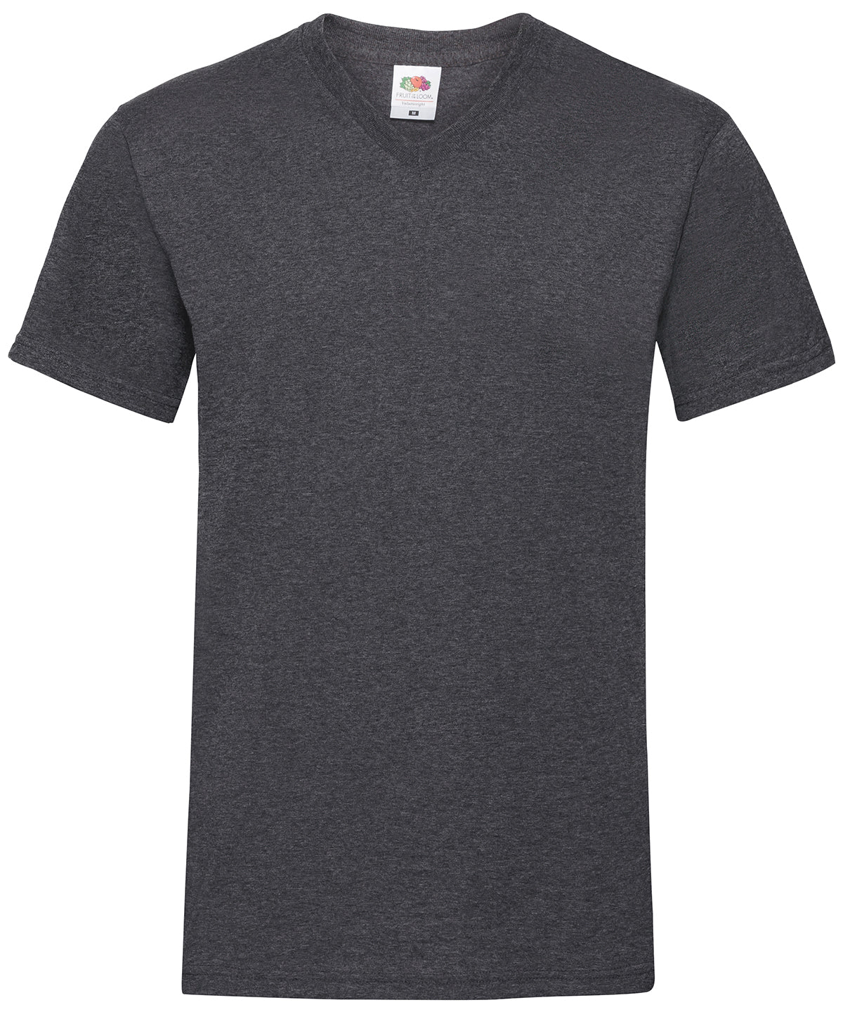 Mens Valueweight VNeck TShirts CottonLycra Rib Various Colors