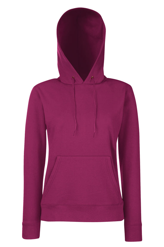 Womens Classic 8020 Hooded Sweatshirt