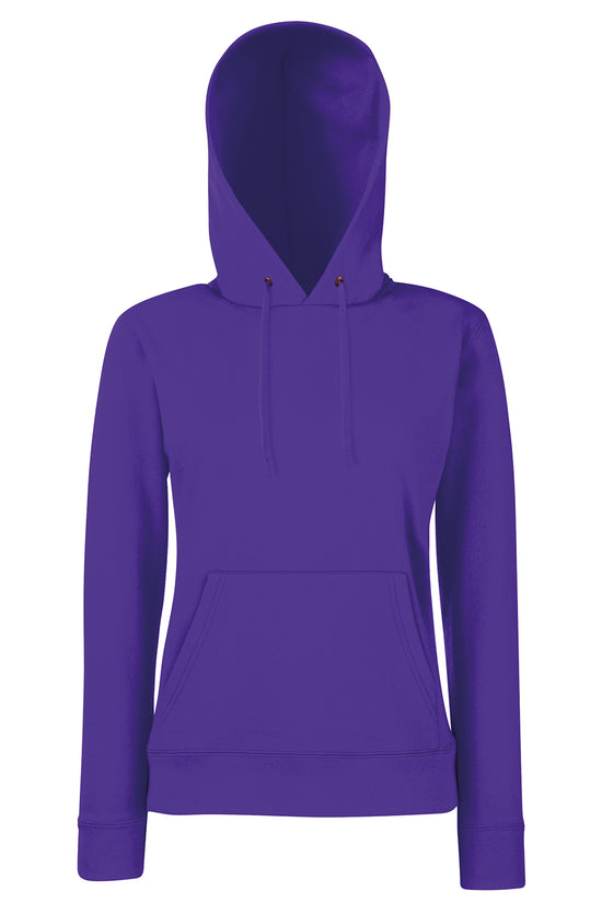 Womens Classic 8020 Hooded Sweatshirt