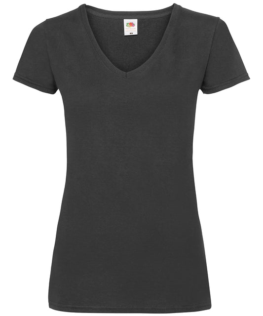 Womens Valueweight VNeck TShirt for Enhanced Printability