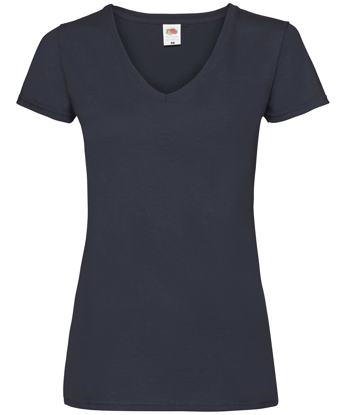 Womens Valueweight VNeck TShirt for Enhanced Printability
