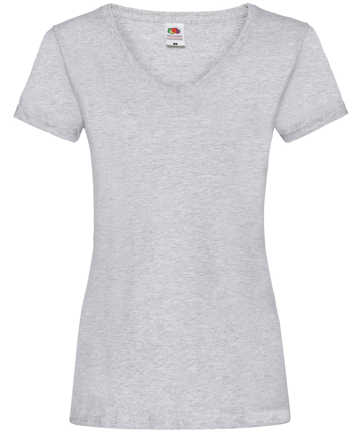 Womens Valueweight VNeck TShirt for Enhanced Printability