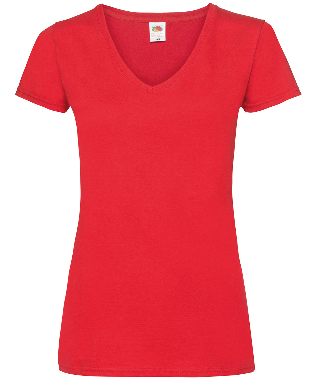 Womens Valueweight VNeck TShirt for Enhanced Printability